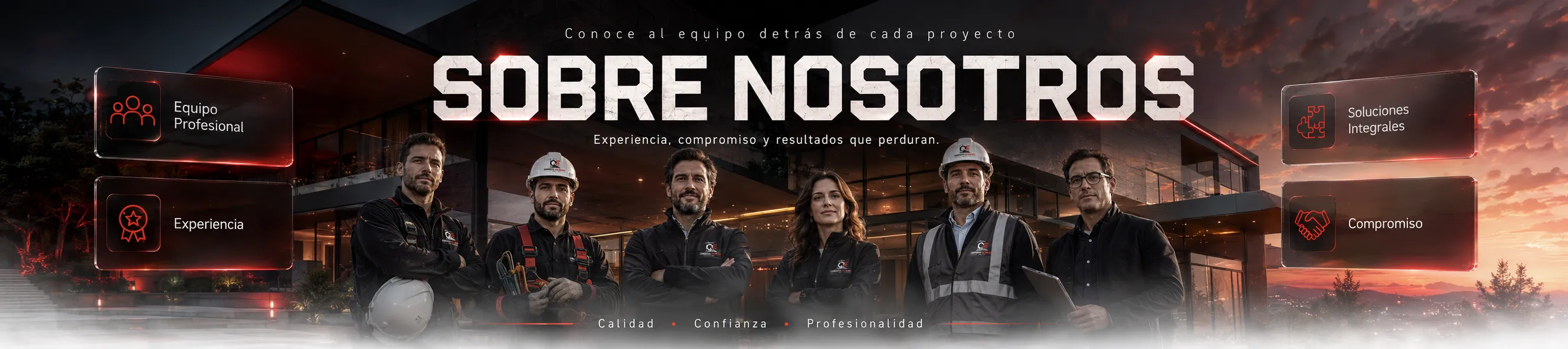 Conozca a los Profesionales Detrás de Cada Proyecto
