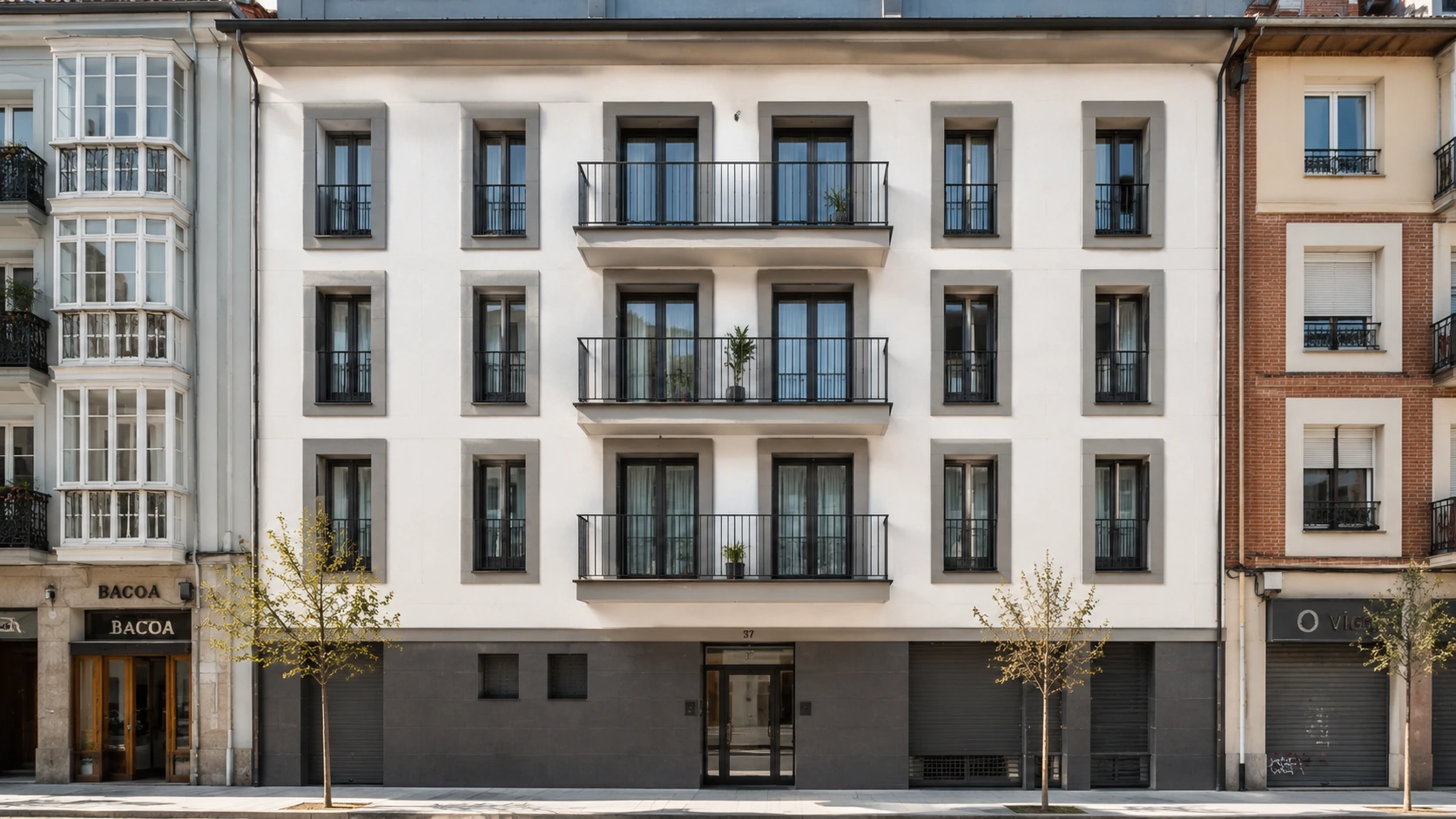 Fachada rehabilitada