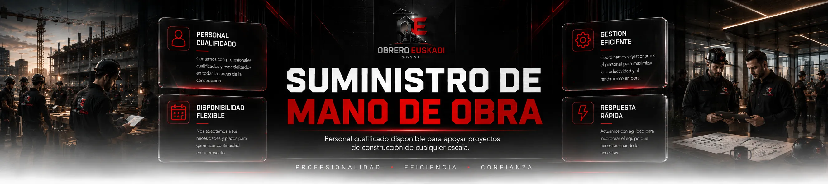 Suministro de mano de obra por horas en Euskadi