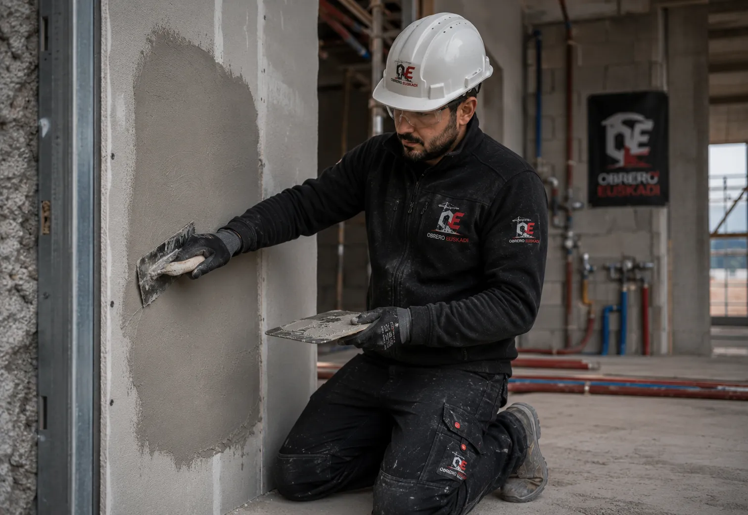 Técnicos realizando reparación